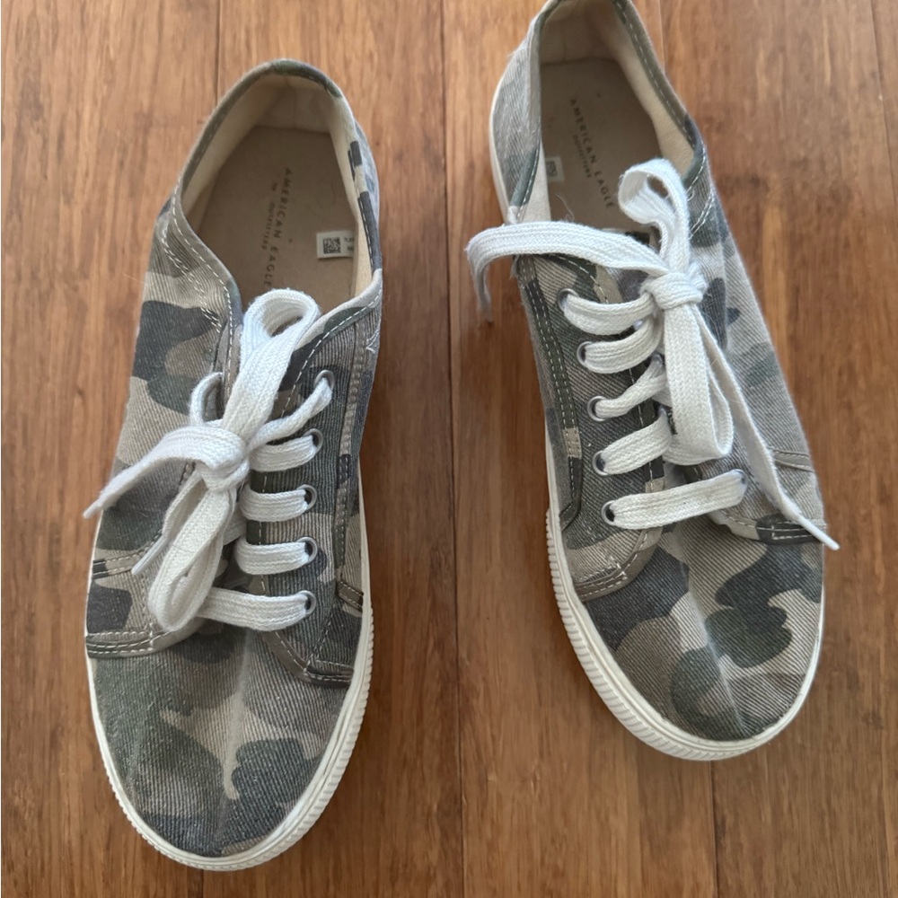American Eagle Outfitters Camouflage Sneakers